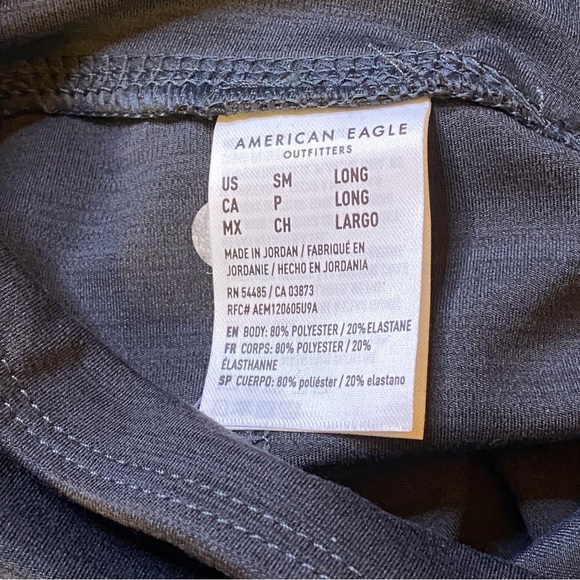 American Eagle Everything Pocket Legging Highest Waist NWT Gray - Picture 12 of 12
